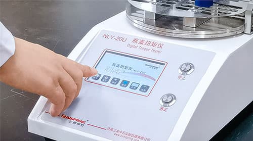 食用油桶瓶盖扭矩测量仪 食用油桶瓶盖扭矩测量仪